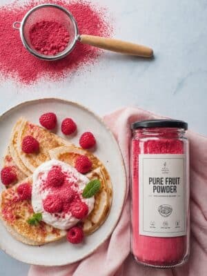 Malinowy puder - Natural fruit powder